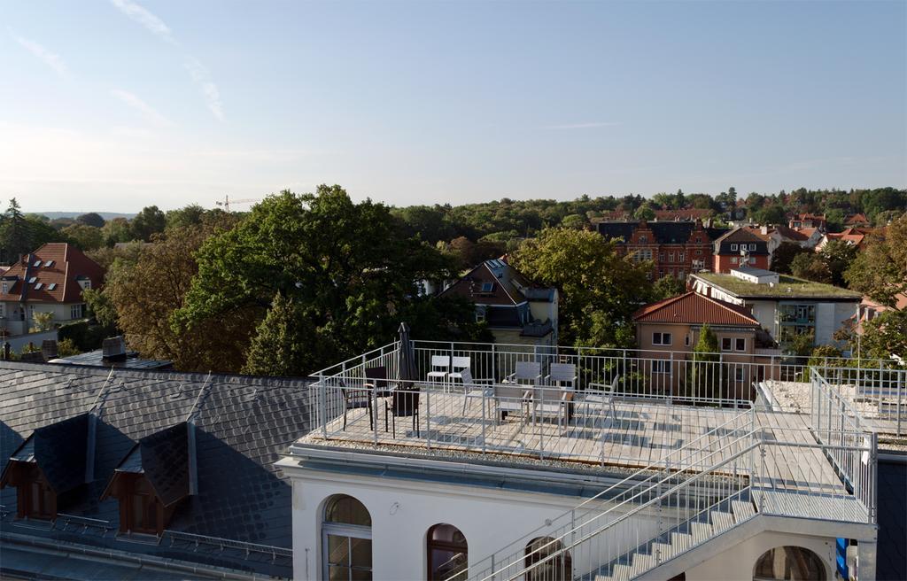 "Goethezimmer" - Auf Dem Dach Der Notenbank Weimar  Extérieur photo